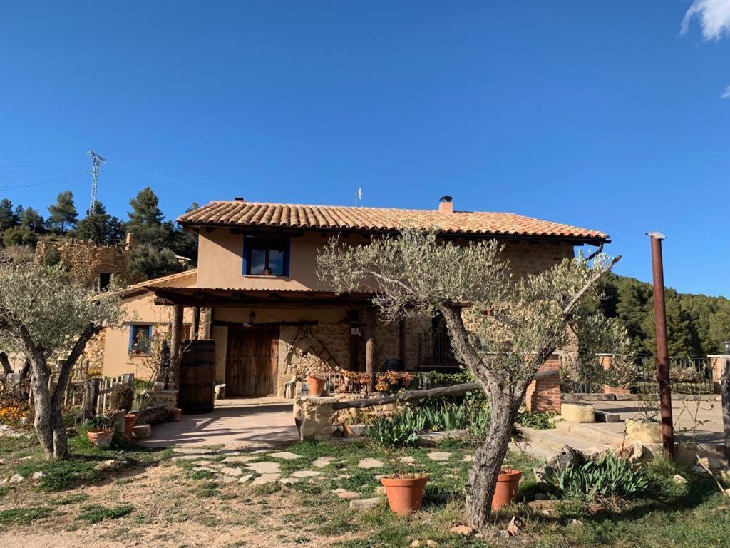 Masia De La Serra De La Cogulla Penarroya De Tastavins Bagian luar foto